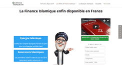 Desktop Screenshot of lafinanceislamique.com