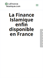 Mobile Screenshot of lafinanceislamique.com